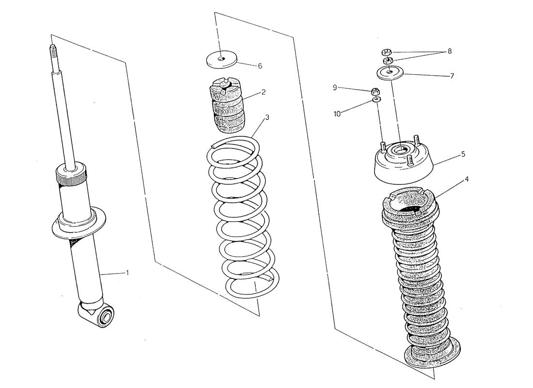Diagram - Rear Shock Absorber: 038 - Ferrparts