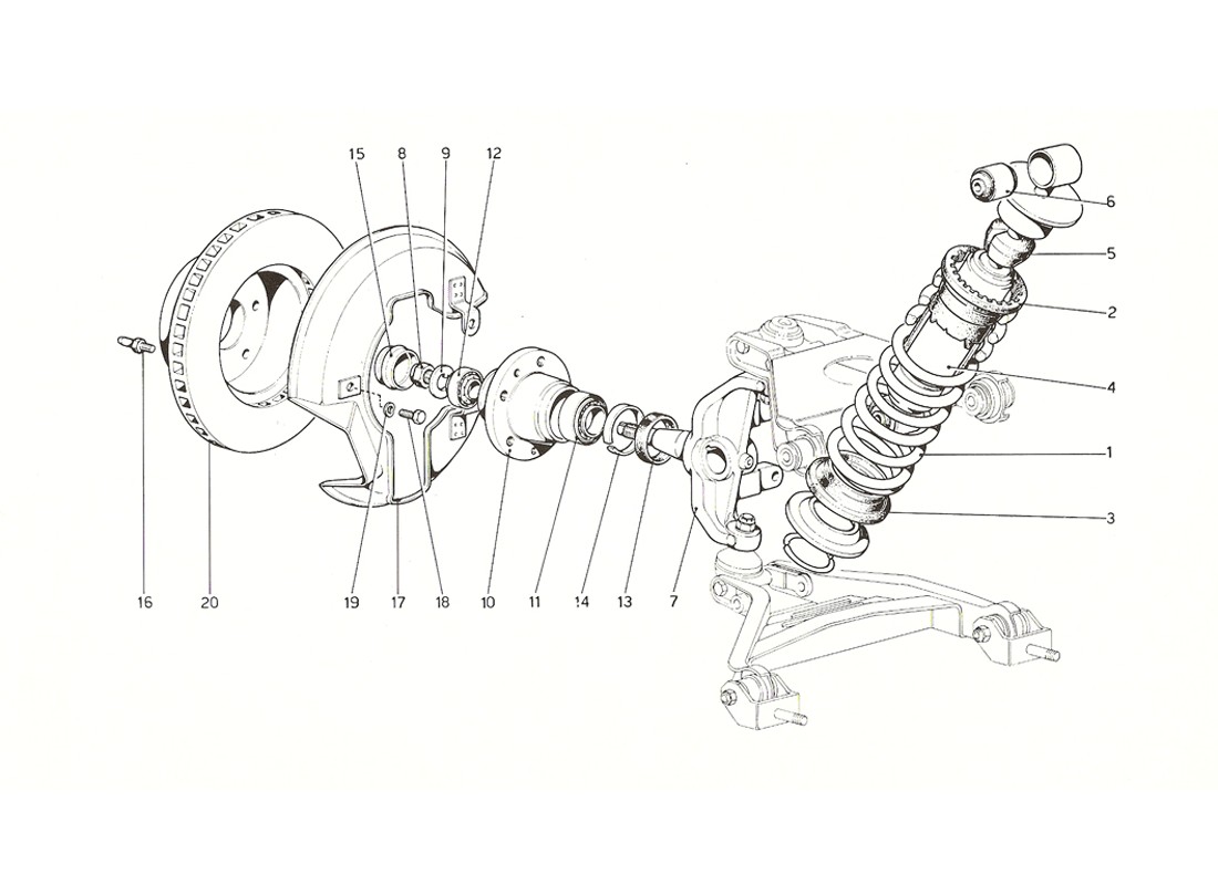 Diagram Search for Ferrari 308 GT4 Dino (1976) - Ferrparts