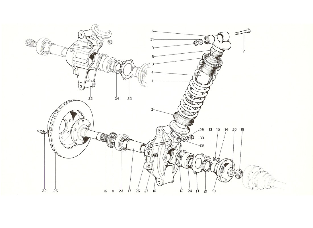 Diagram Search for Ferrari 308 GT4 Dino (1976) - Ferrparts