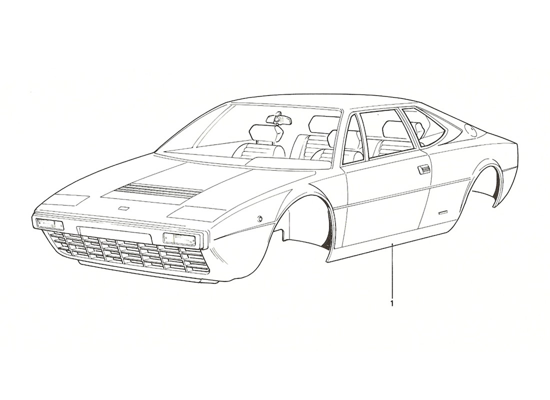 Diagram Search for Ferrari 308 GT4 Dino (1976) - Ferrparts