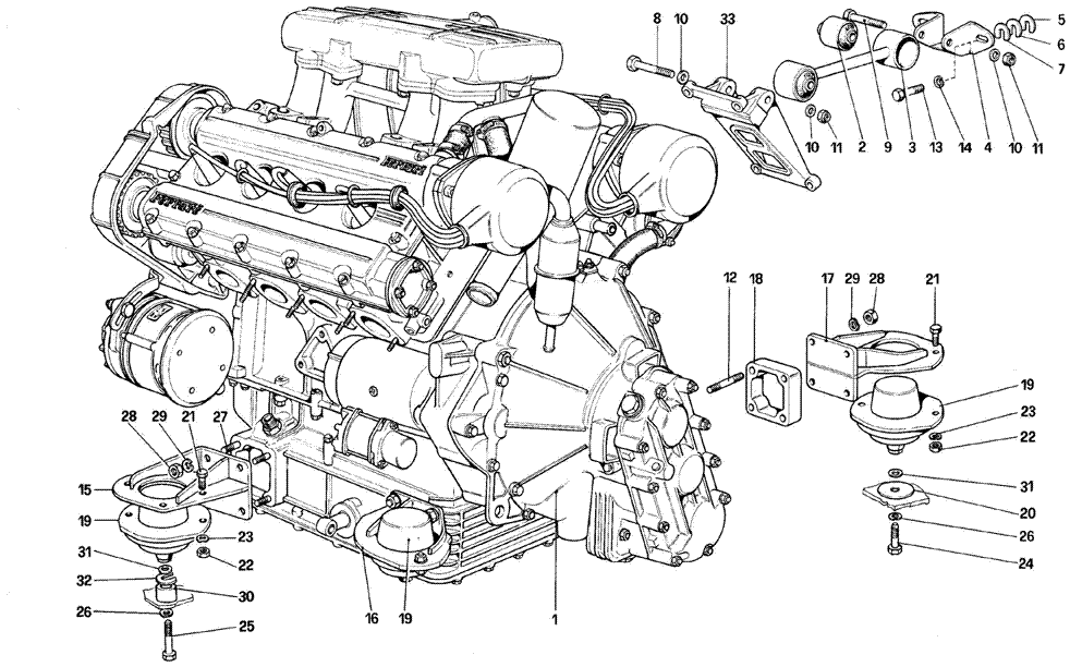 Diagram Search for Ferrari 308 GTBi (1981) - Ferrparts