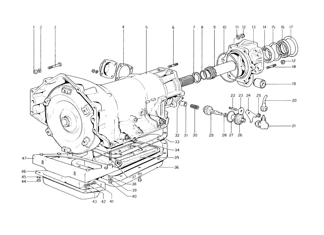 101159 JOINT - STEERING LINKAGE - 400i - GT Group: 2+2 - V12 - Ferrari -  Car Diagrams - Ricambi America, Inc.