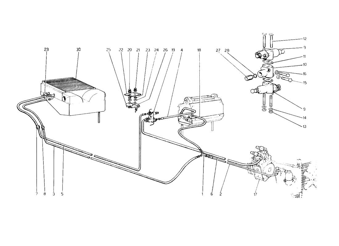 101159 JOINT - STEERING LINKAGE - 400i - GT Group: 2+2 - V12 - Ferrari -  Car Diagrams - Ricambi America, Inc.