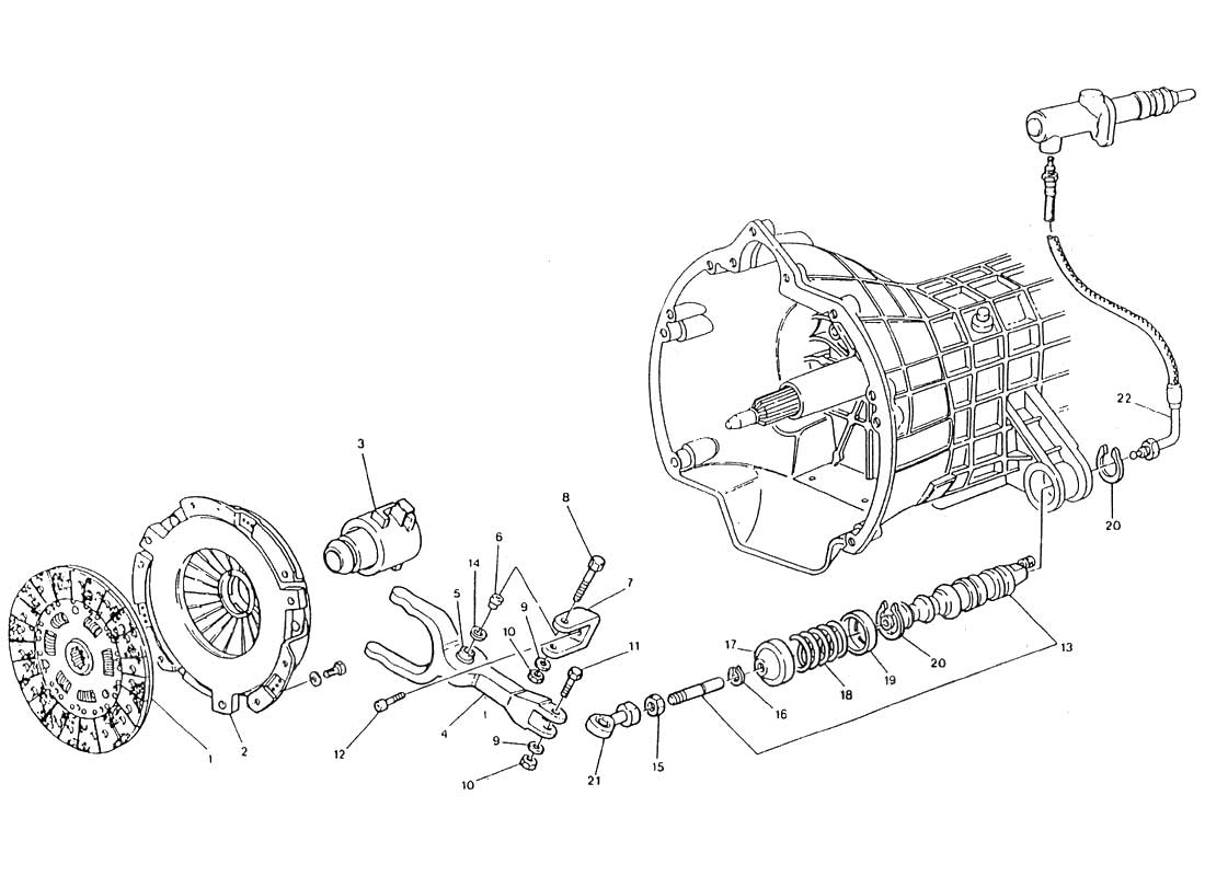 Diagram - Clutch for Gearbox Getrag: 008 - Ferrparts