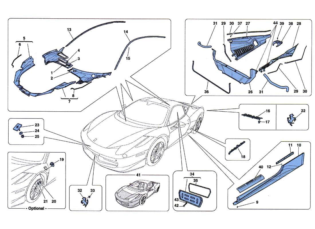 Diagram Search for Ferrari 458 Italia - Ferrparts