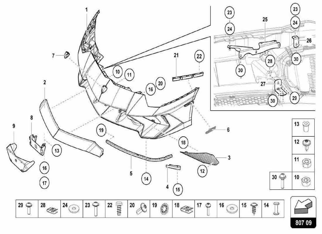 Diagram Search for Lamborghini Aventador LP750-4 Roadster - Ferrparts